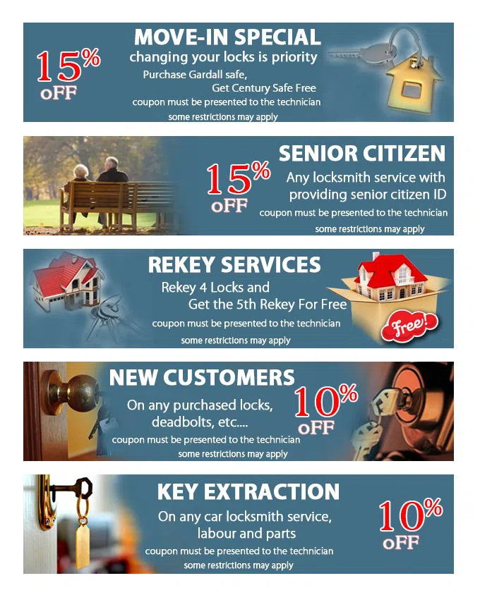 Safe Key Shop Dallas, TX 214-530-0534 - coupon21-set-five